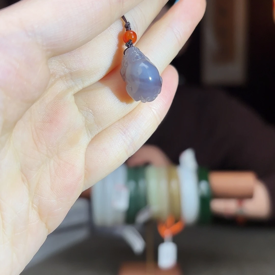 和田玉未镶嵌颈饰7