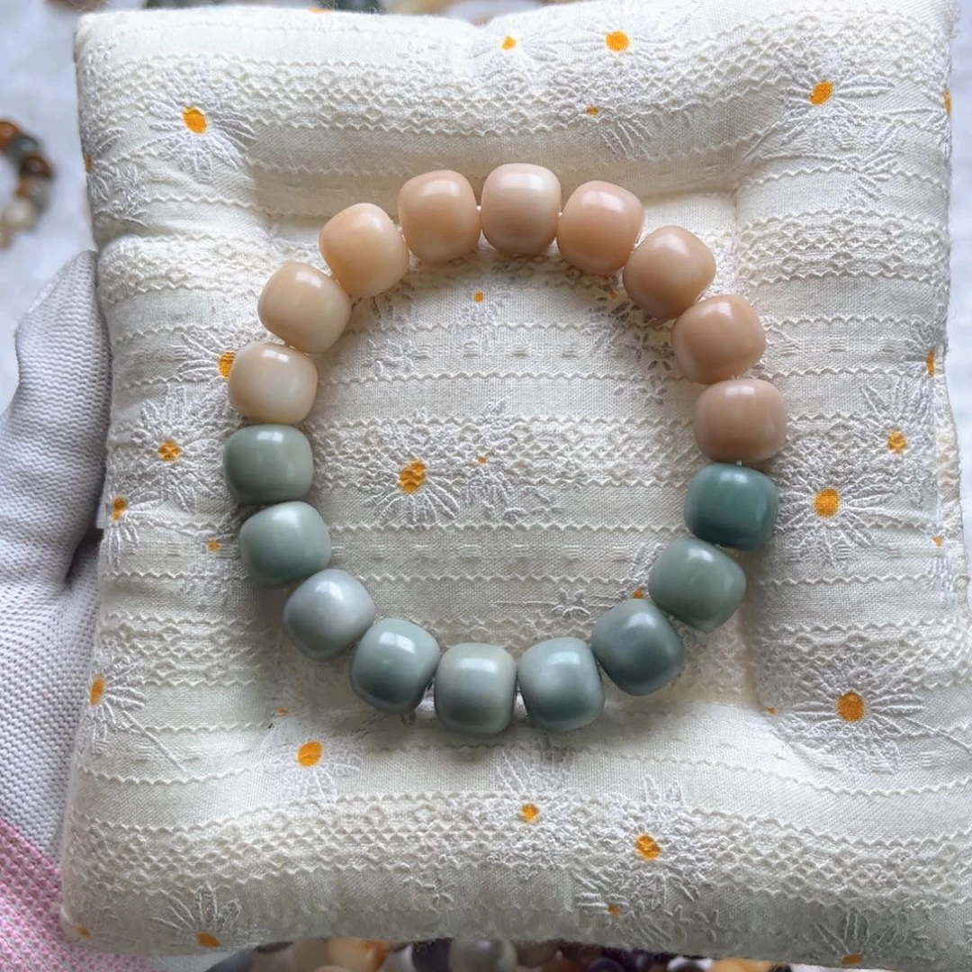 菩提根/象牙果吊坠泡泡龙卡14蓝粉双拼