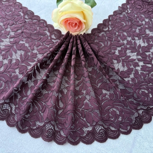 多款颜色可选弹力蕾丝花边布料用于裙摆袖口衣服装饰DIY花边辅料