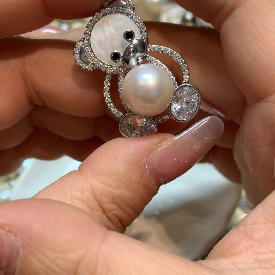 淡水珍珠胸饰未镶嵌