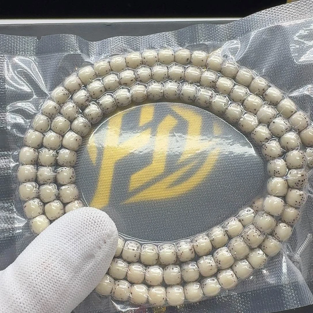 别***玩吊坠星月菩提213一物一图冰白针尖星河豚7桶108