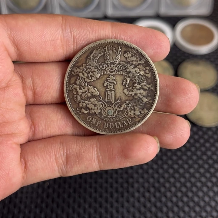 金属大头龙洋船洋工艺品