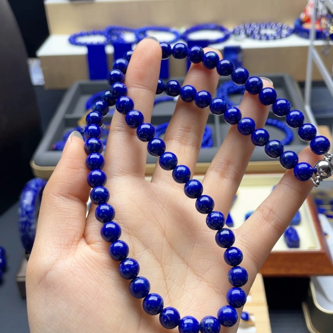 未镶嵌青金石项链7+