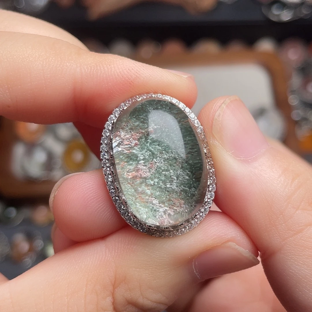 J***E银S925镶嵌颈饰水晶