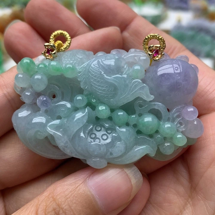 颈饰未镶嵌翡翠翡翠