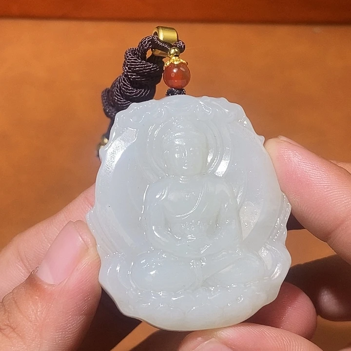 和田玉未镶嵌颈饰HX