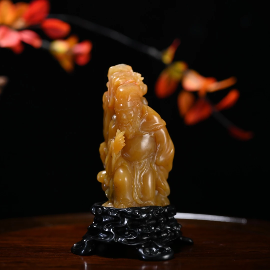 Lot8844 2511250095田黄石祖孙乐摆件/保利