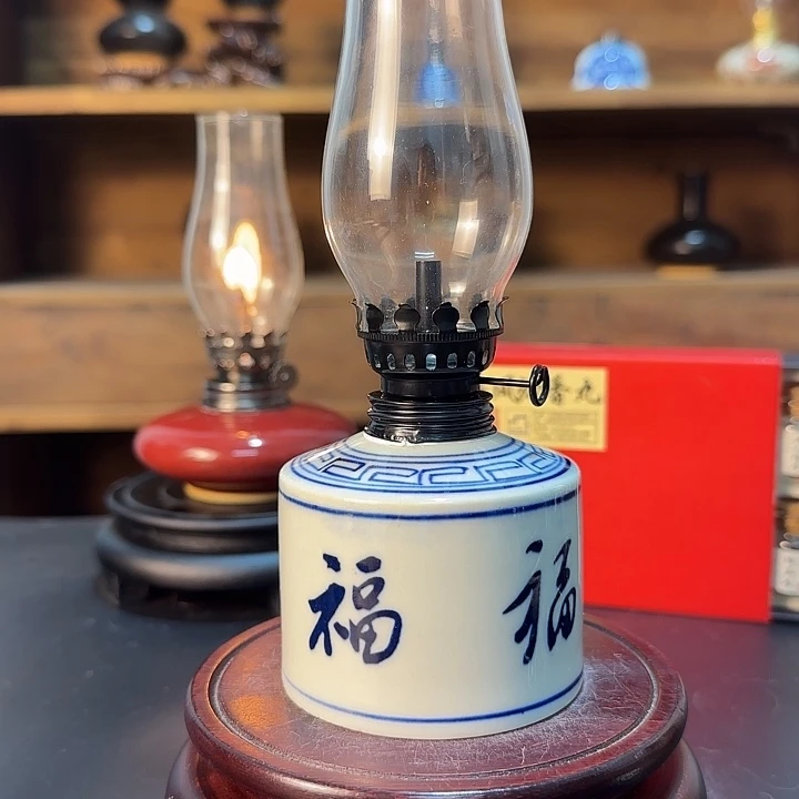 摆件景德镇陶瓷香薰灯