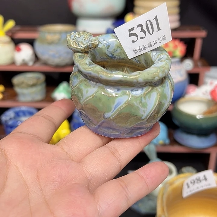 口3 手工花盆满30包邮