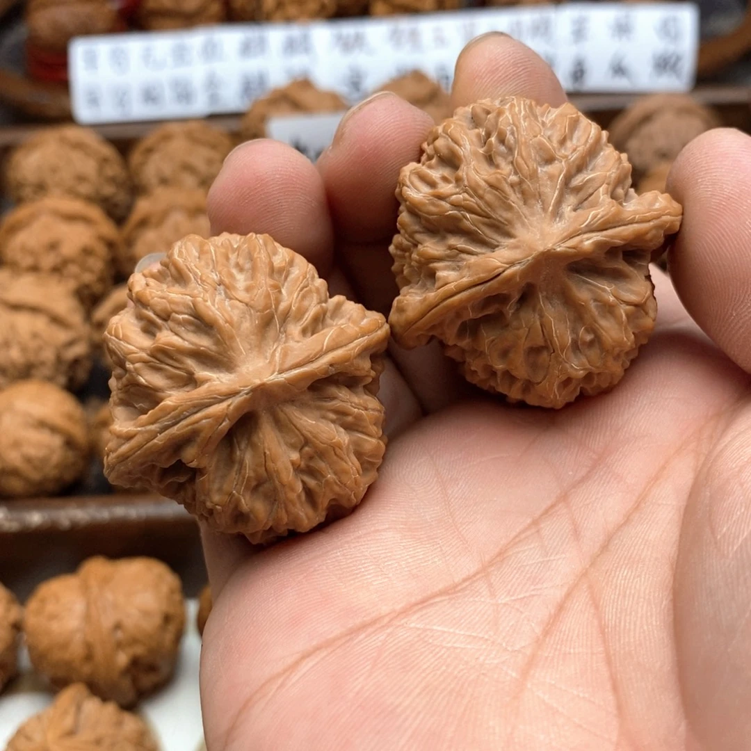 吊坠文玩核桃40尺 全品金麒麟 11