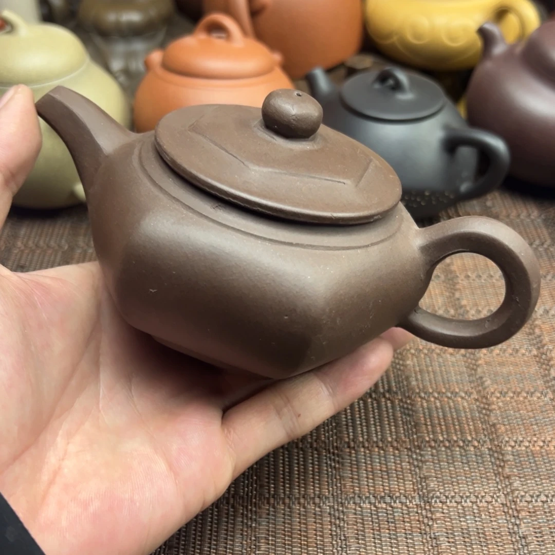 茶壶紫砂宜兴原矿紫砂壶260毫升容量