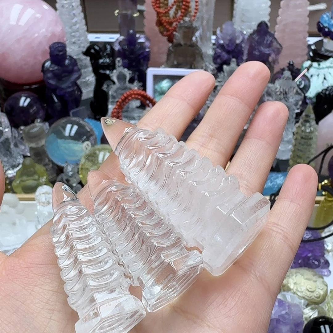 卡***卡未镶嵌珠宝半成品水晶