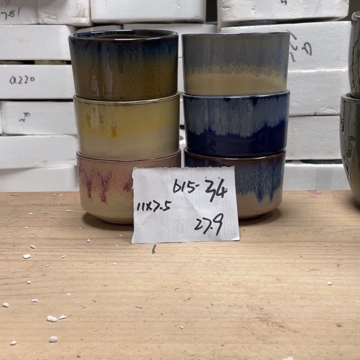 紫砂花盆多肉陶土花盆微瑕34