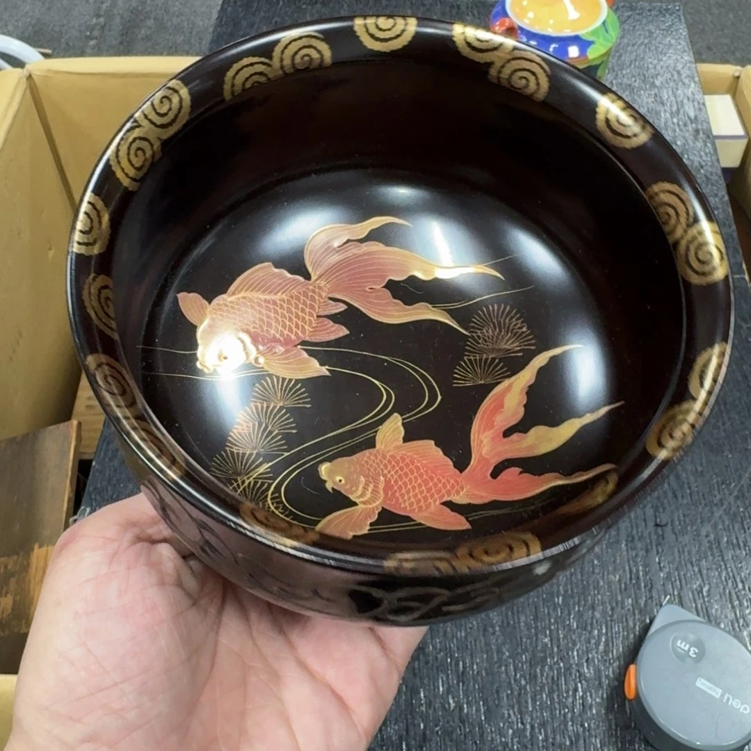 木日本中古工艺品摆件