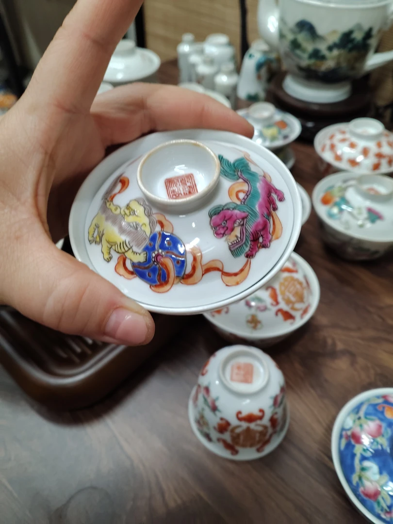 纯手工手绘小杯子