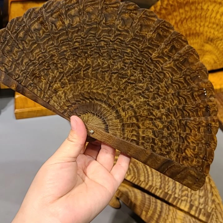 煊***萁扇子15小叶桢楠金丝楠木苏扇