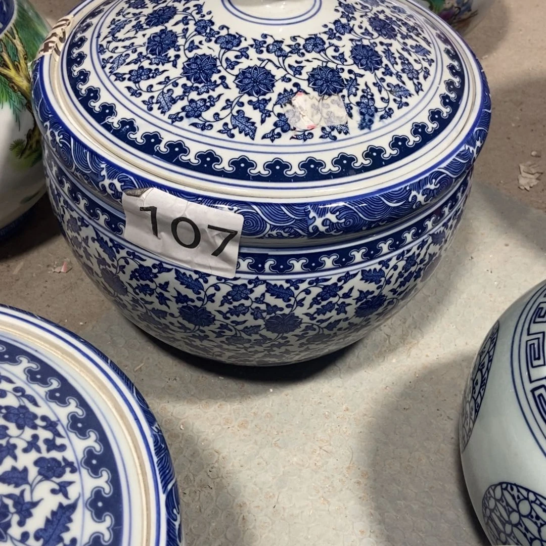 慧***惠瓷片景德镇陶瓷罐107