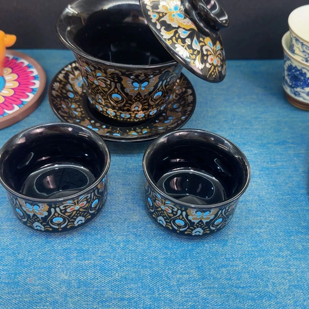 这些盖碗真好看！！！