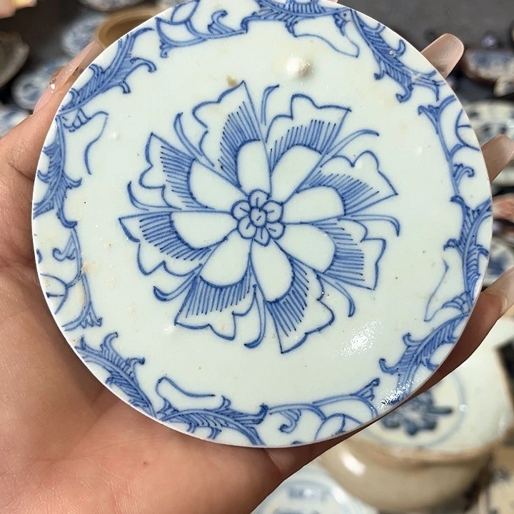 瓷片瓷片茶托喝茶非常不错