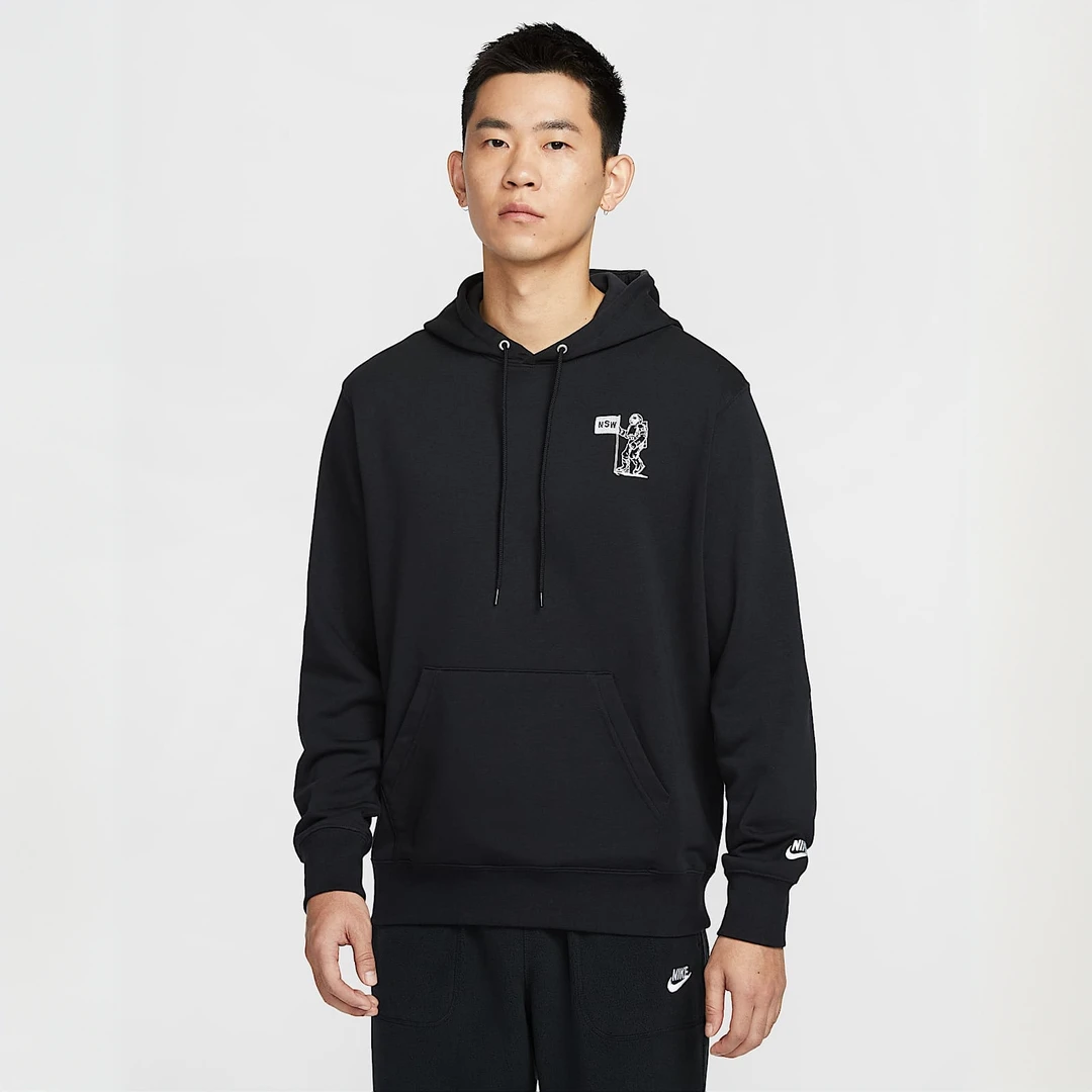 NIKE/耐克【商场同款】男休闲运动保暖百搭法式毛圈连帽衫HQ8595010