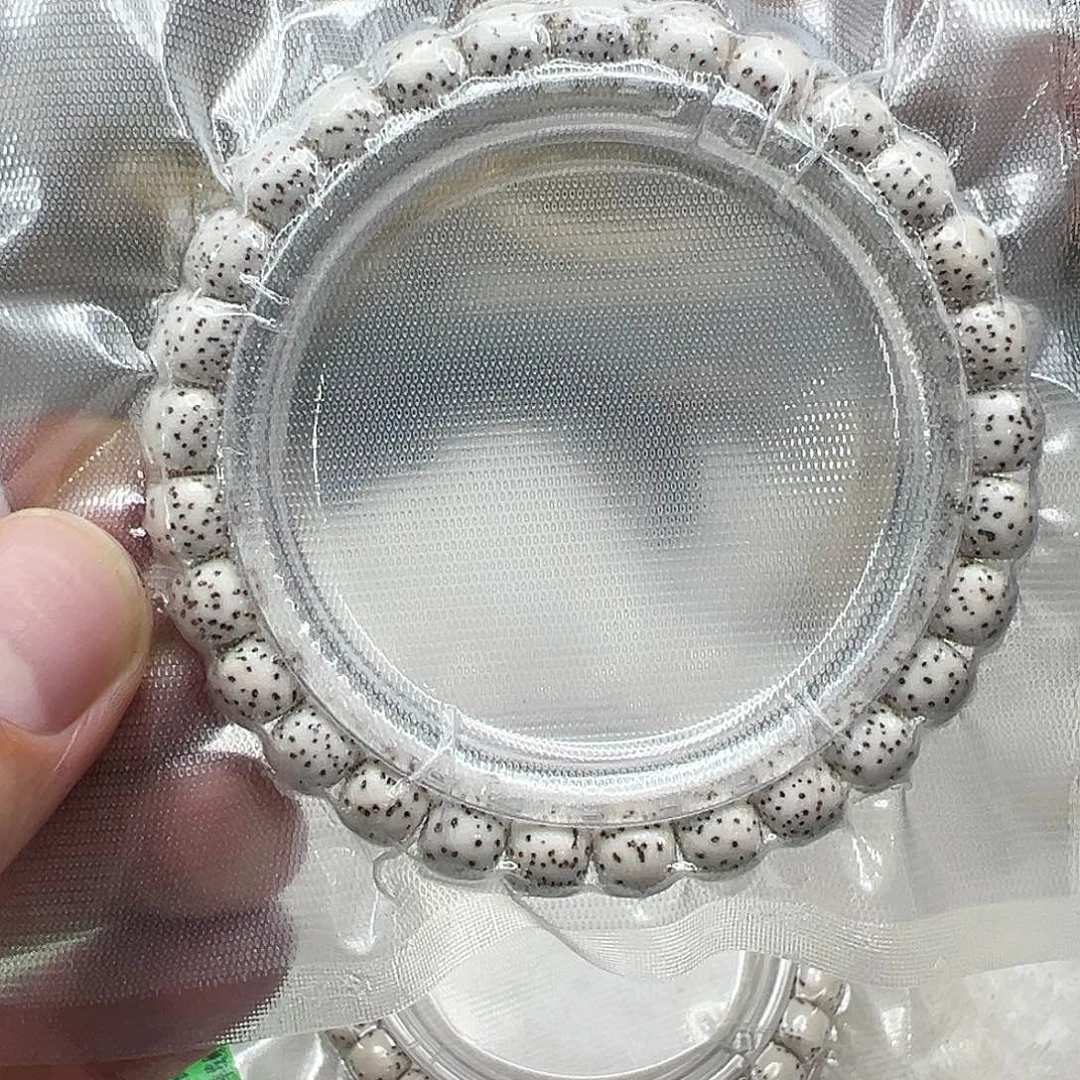 星月菩提手串8傲世半臂大留白星月菩提单圈8×7