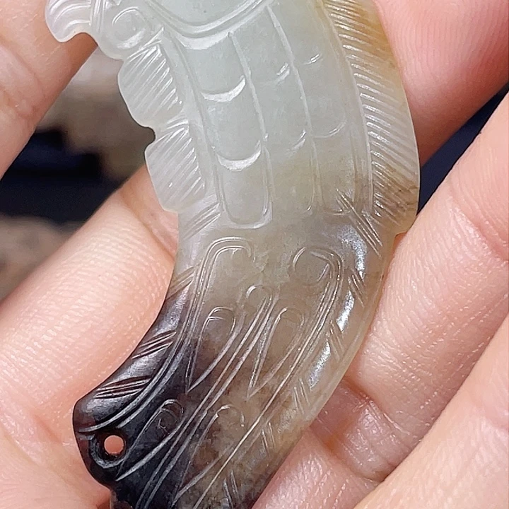 和田玉颈饰未镶嵌?****鸡