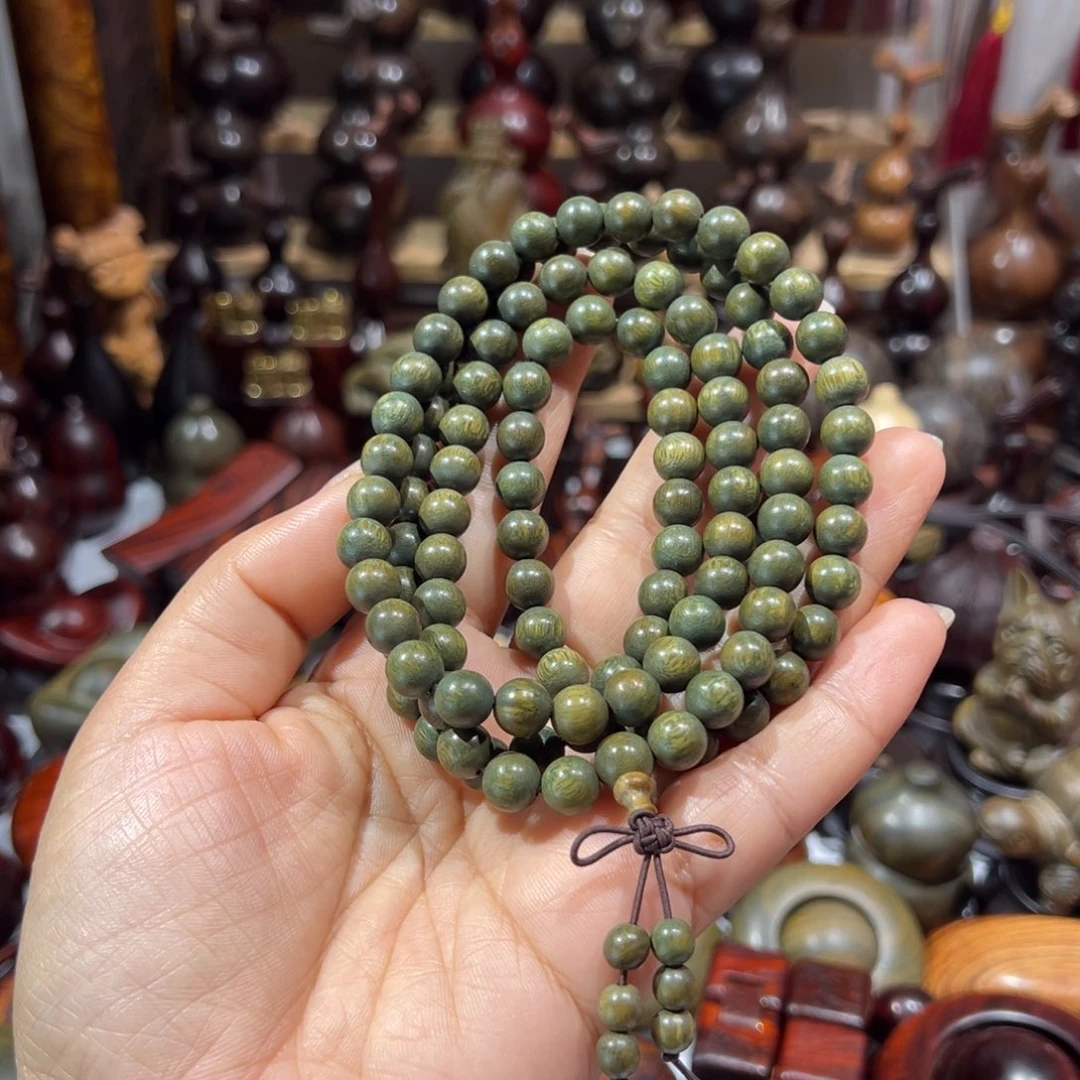 维腊木（绿檀）手串手串手串0.8