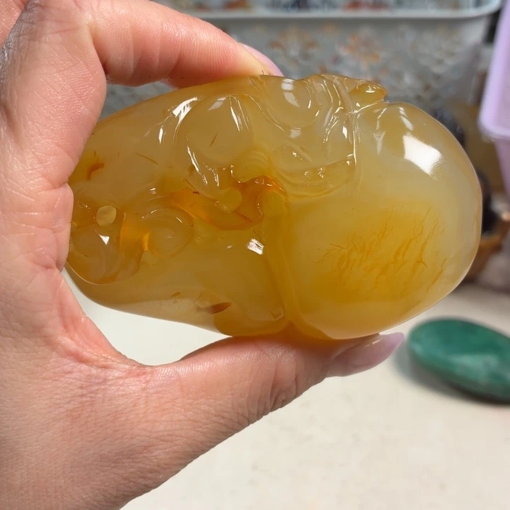 玛瑙/玉髓未镶嵌吊坠(不含链)