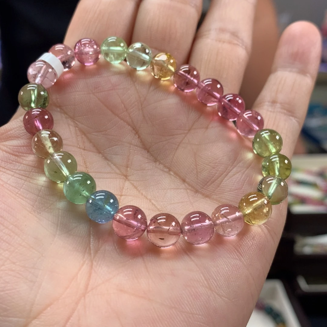 手链未镶嵌碧玺7.8左右