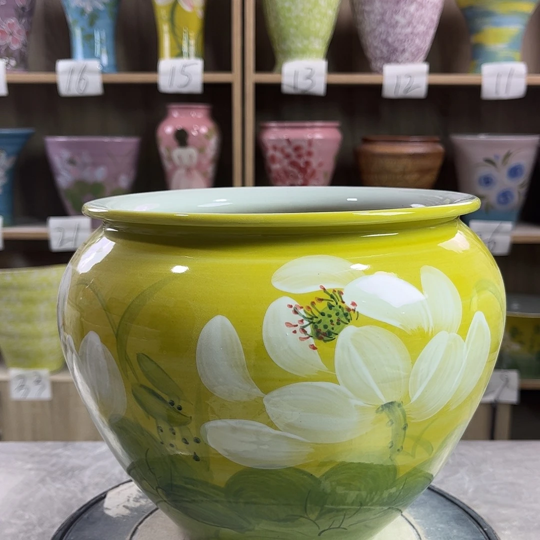 景德镇陶瓷花盆花盆