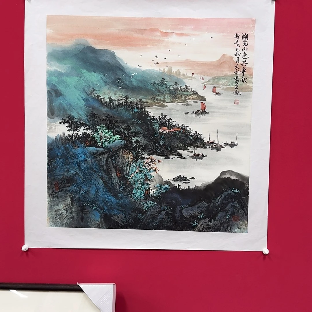 朝***树国画黄天利老师精品