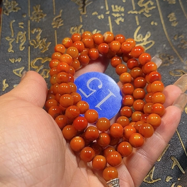 玛瑙/玉髓手链未镶嵌平**福