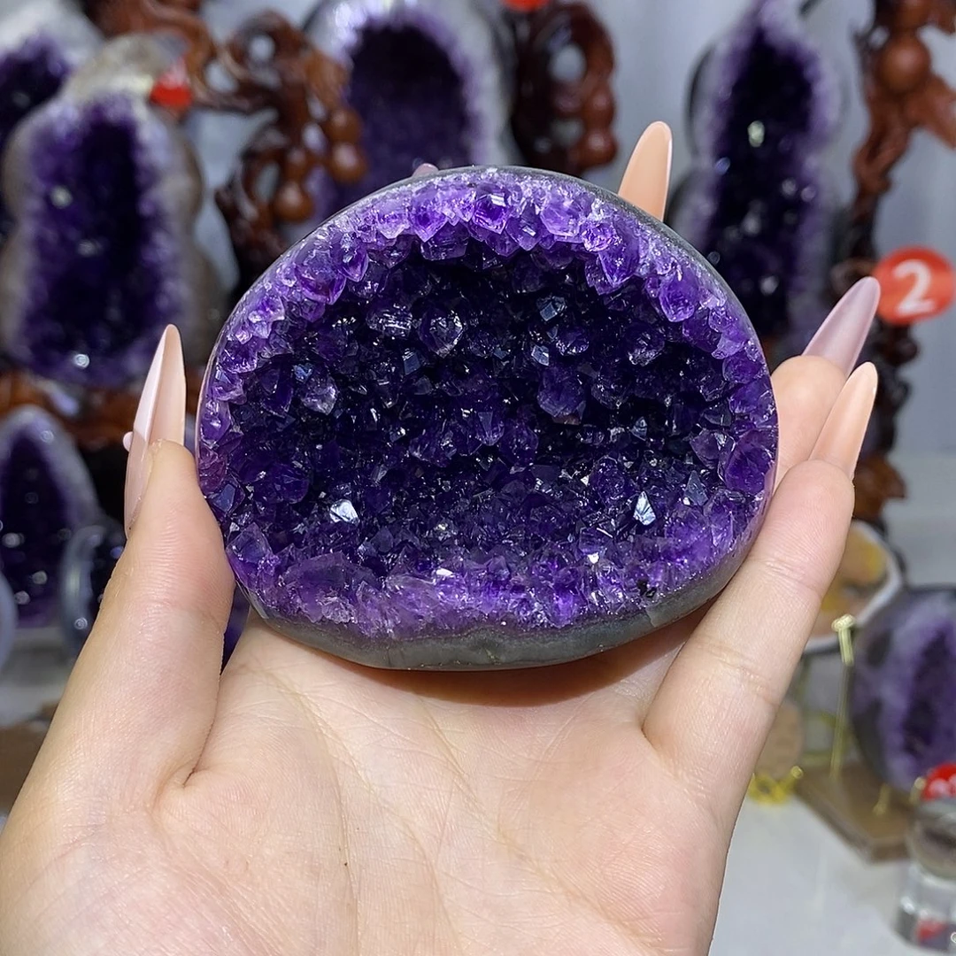 大型摆件（非配饰）紫晶未镶嵌