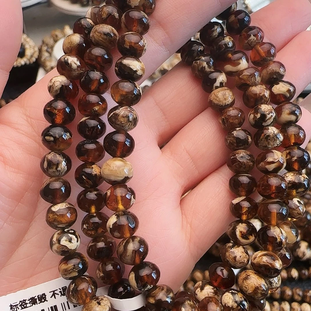 琥珀未镶嵌手链抚顺琥珀