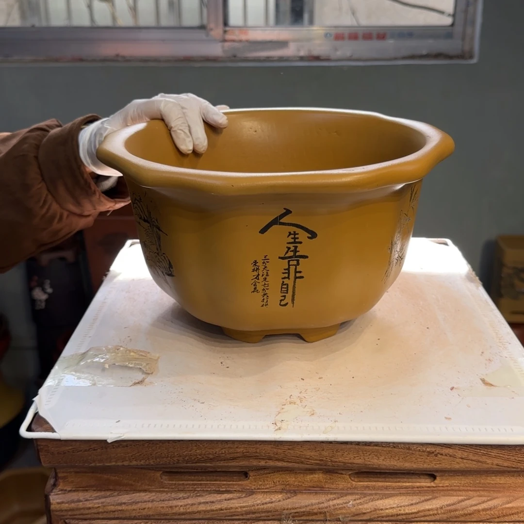 紫砂花盆紫砂口径26