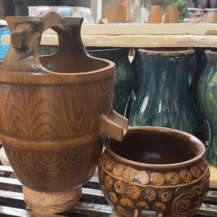 粗陶口径25/35，20/16进水口2.厘米