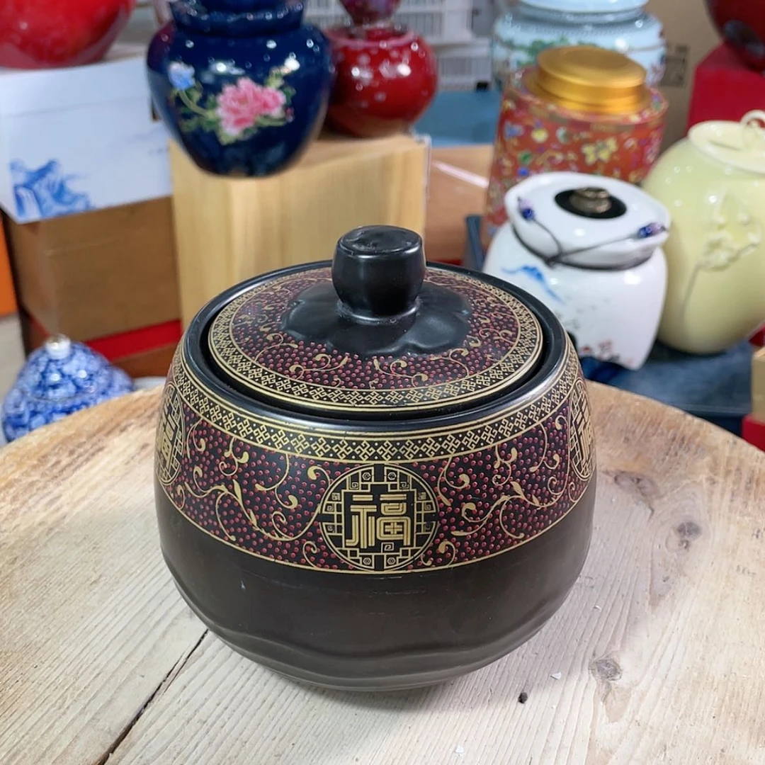 【闪购商品】罐陶瓷茶叶罐密封罐