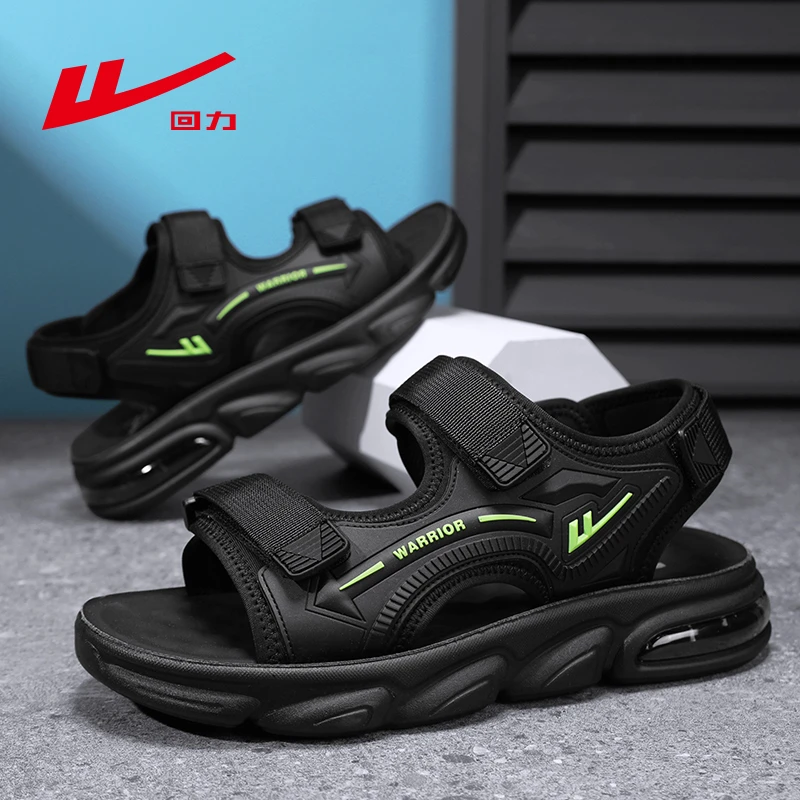 回力透气户外男凉鞋外穿2025秋季新款涉水徒步软底耐磨防滑沙滩鞋