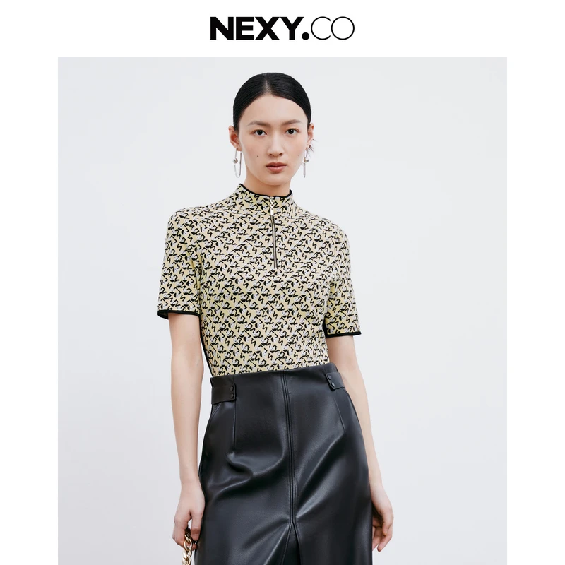 【安雅专属】NEXY.CO/奈蔻针织衫XZ01987E2