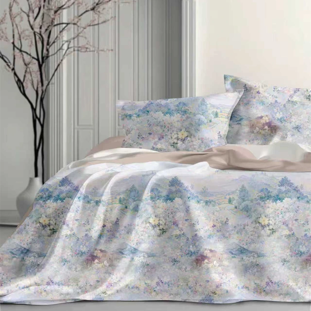 晨光里  线下专供奥地利进口兰精天丝  四件套 标准 加大