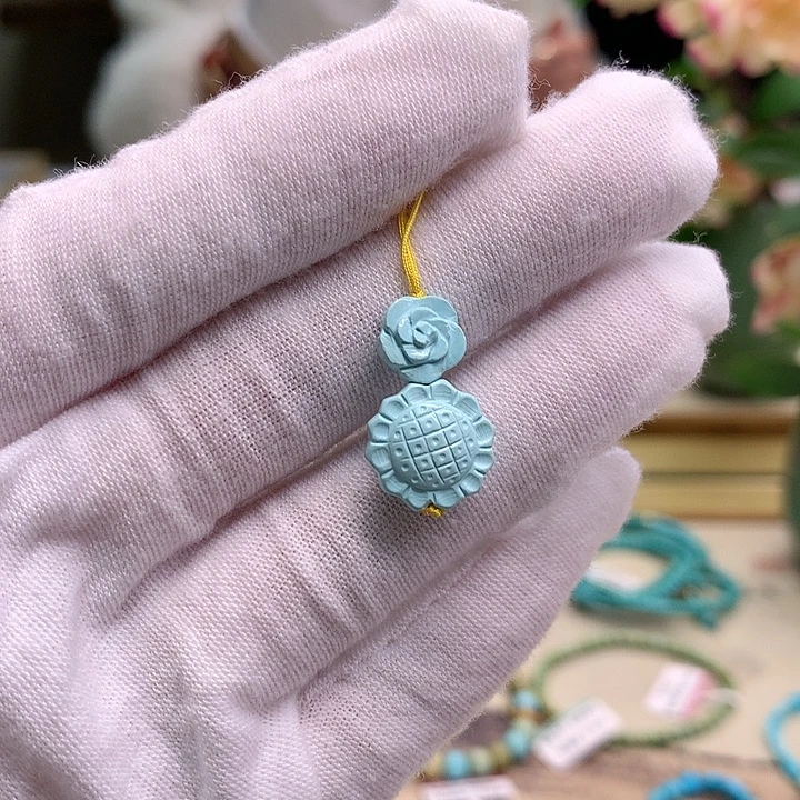 绿松石未镶嵌配饰