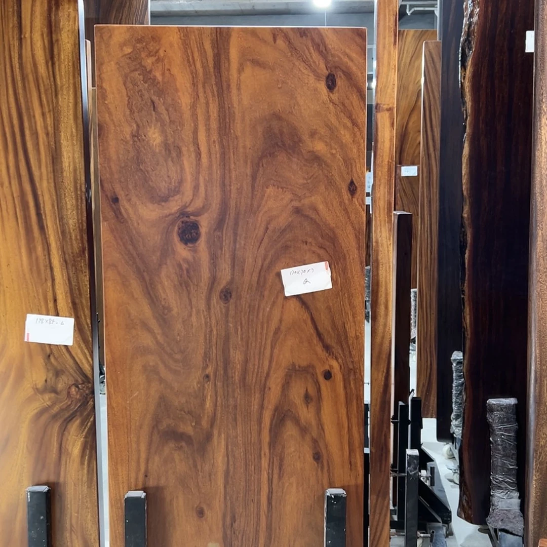 【闪购商品】木悟*南美胡桃木大板：170-70-6无支架