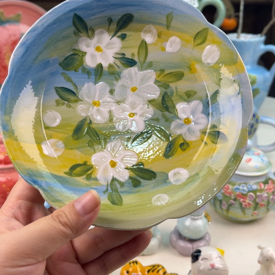景德镇手工手绘陶瓷茶具