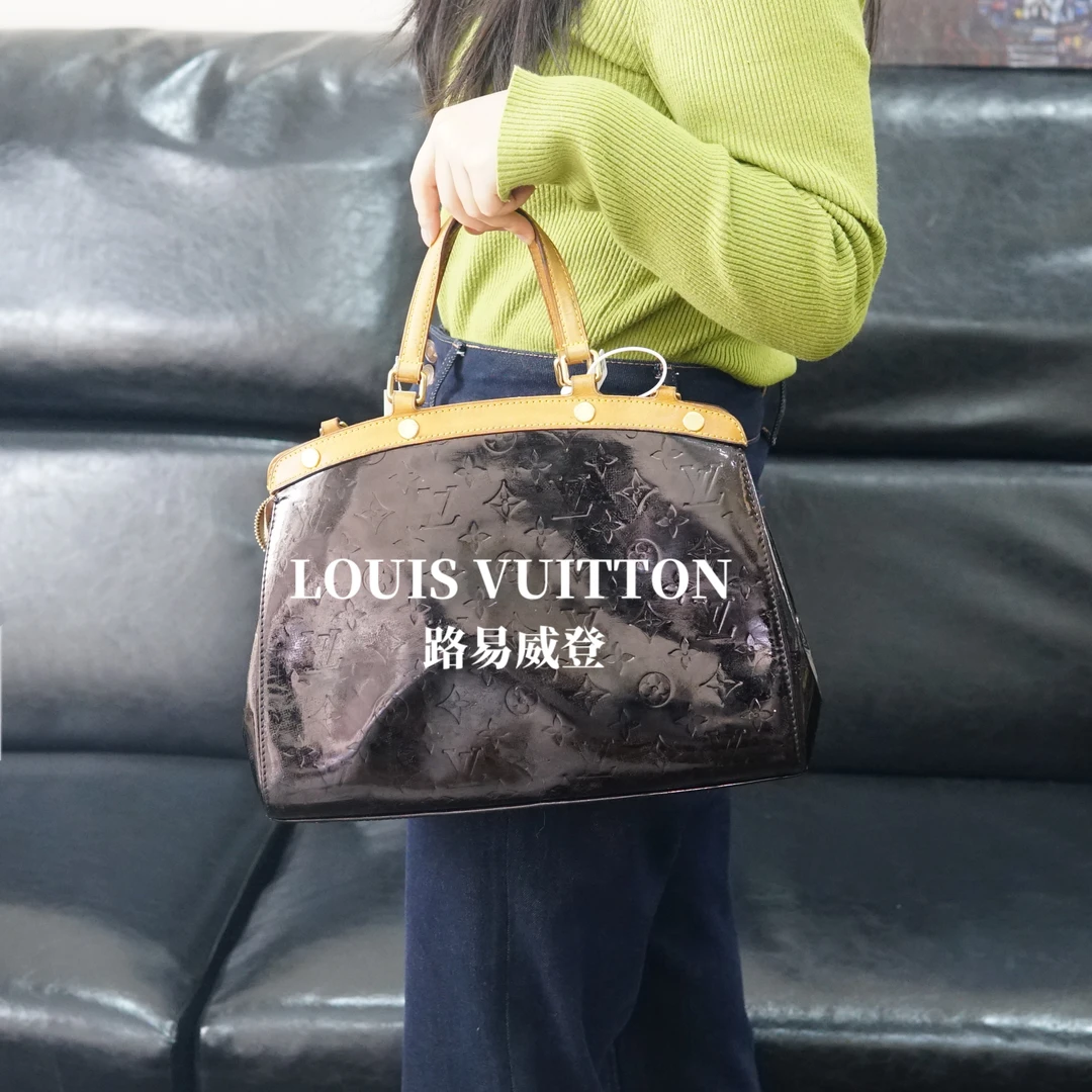 95新 LouisVuitton/路易威登 LV 漆皮医生包/FYWJ12320010/0010