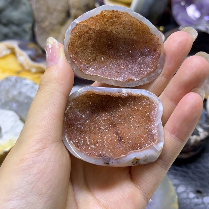 未镶嵌发饰水晶红晶盆