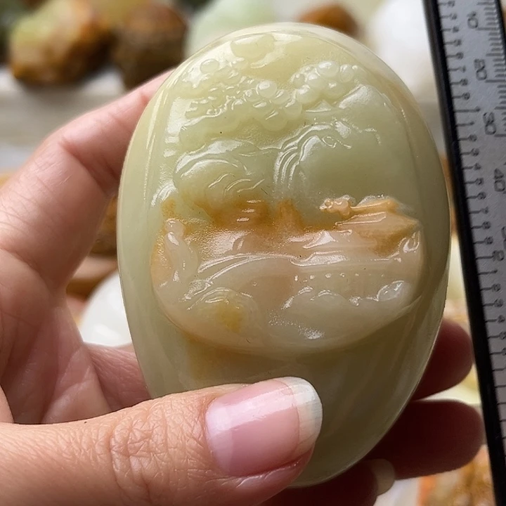 石材古青石不退换山水