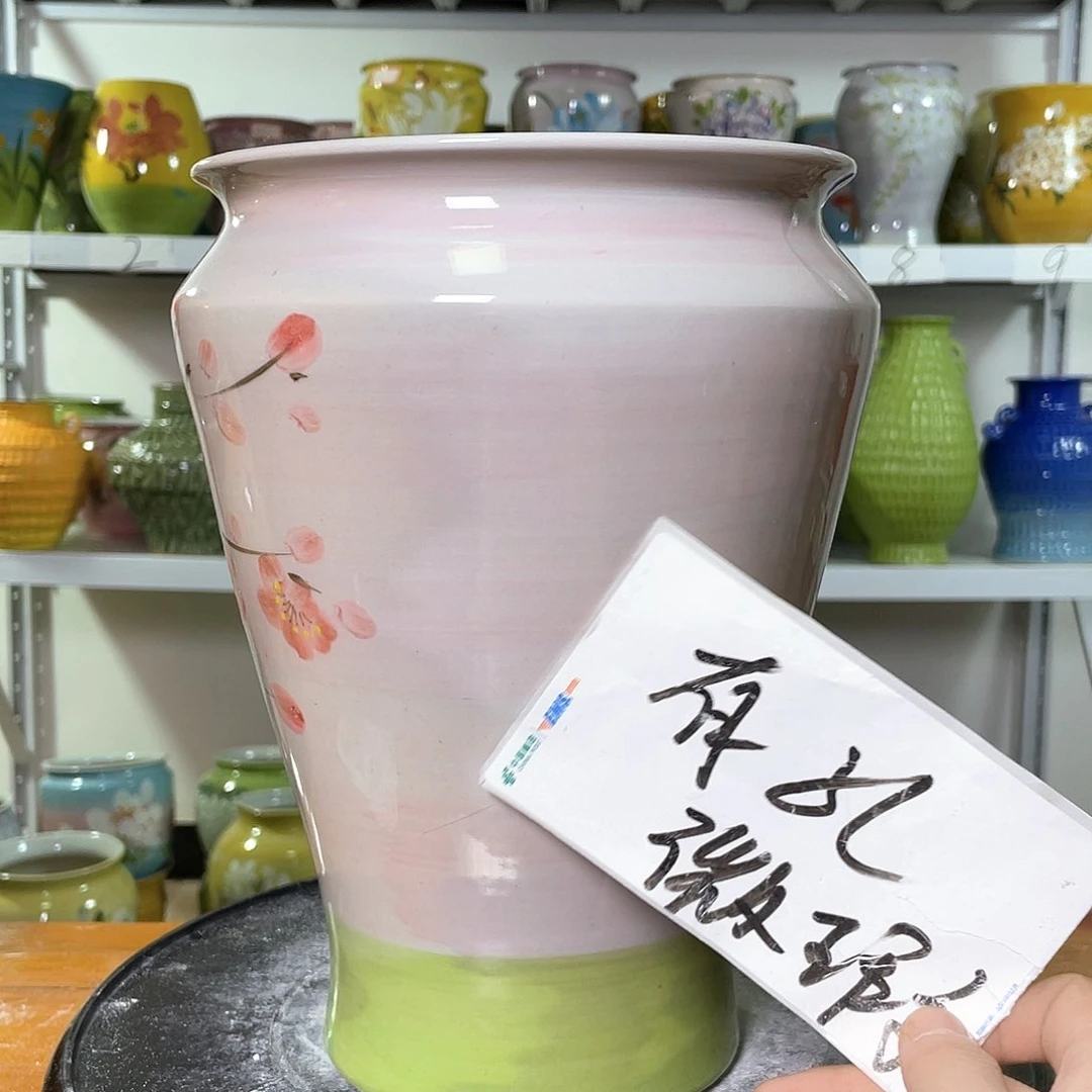 景德镇陶瓷花盆花器暇256