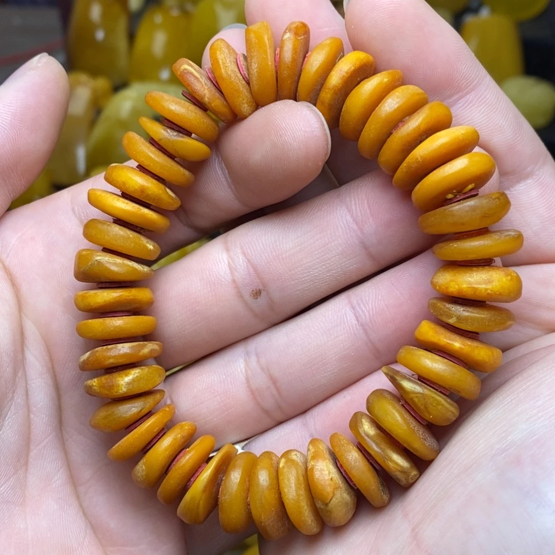 琥珀未镶嵌裸石蜜蜡