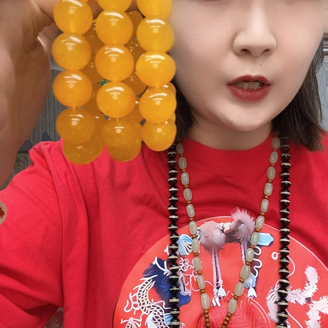 未镶嵌蛇纹石玉手链