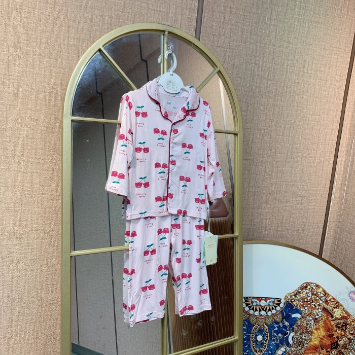 AA507    宝宝长袖空调服套装   夏季